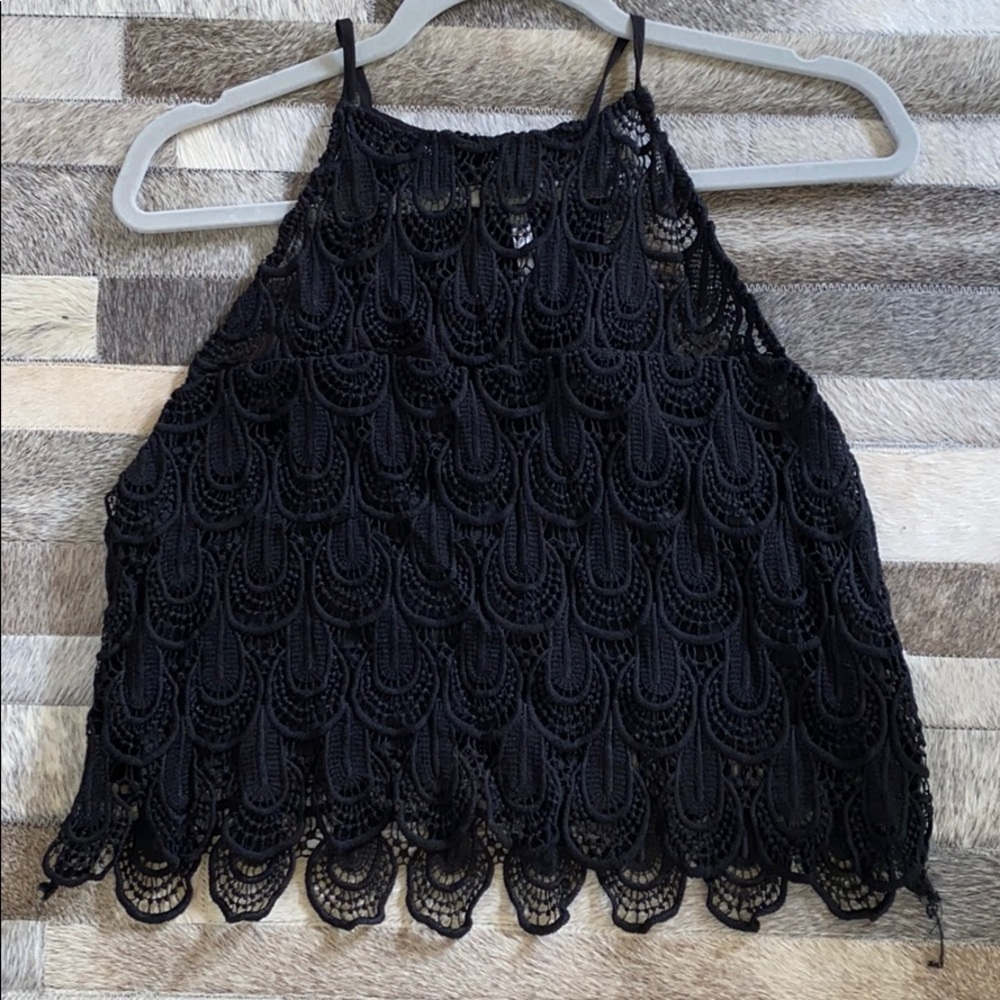 Lace Crop Tank